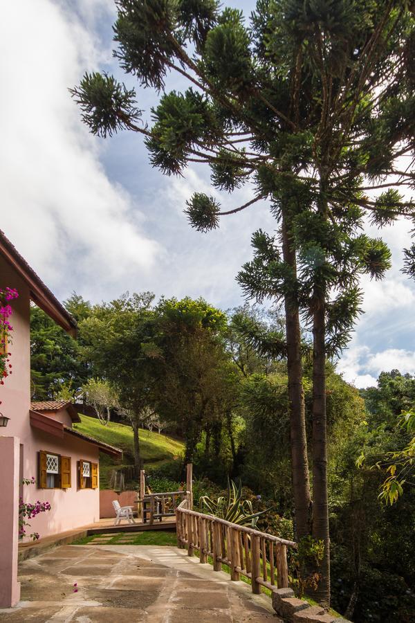Casa De Cor Rosa Casa Dos Pinheiros Casa de férias *